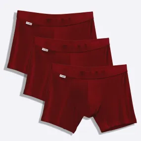 The Dark Burgundy Boxer Brief