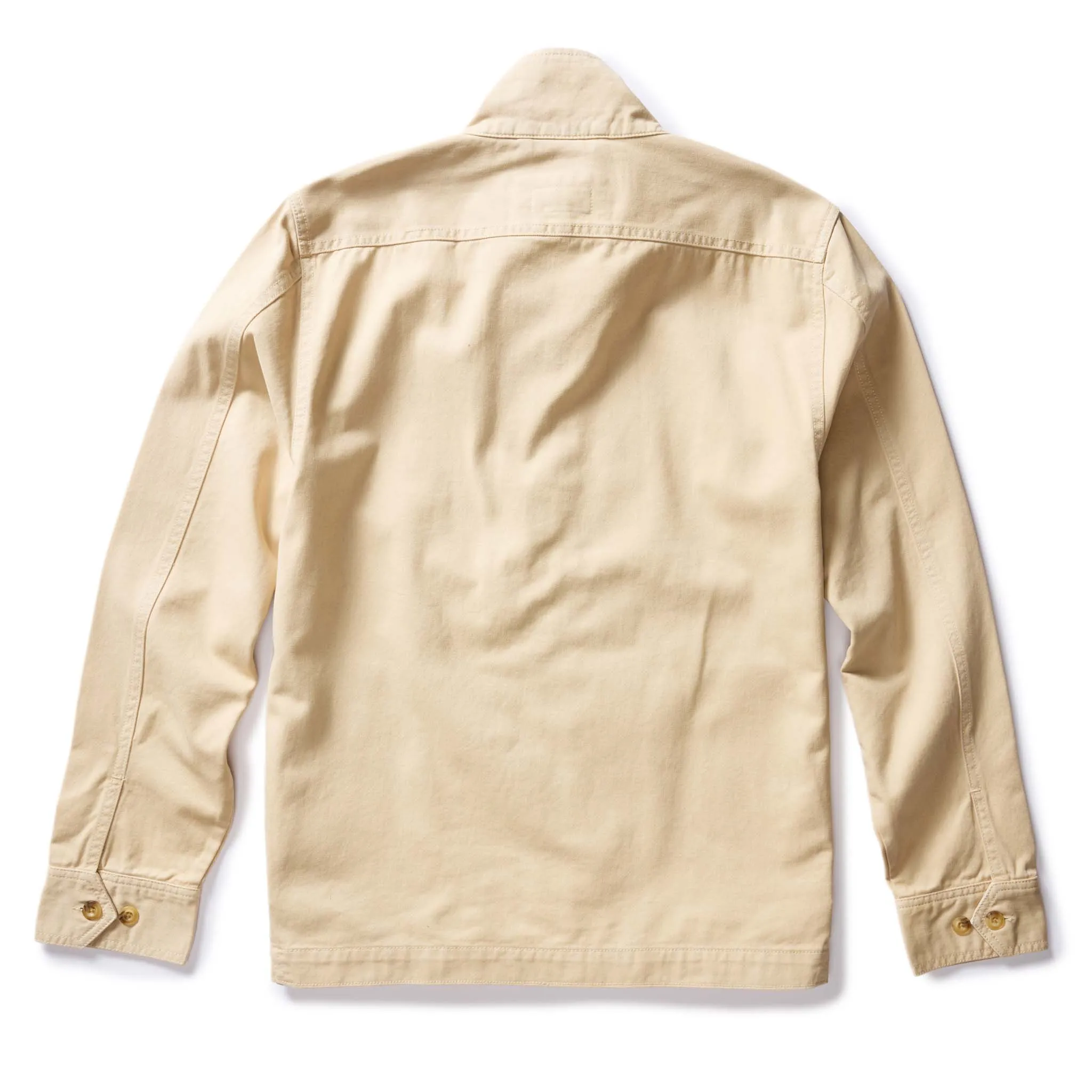 The Flint Jacket in Light Khaki Foundation Twill