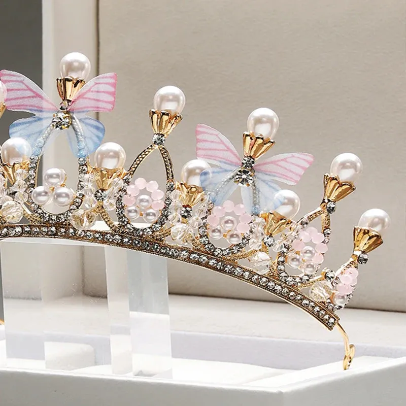 The Pearl Butterfly Tiara