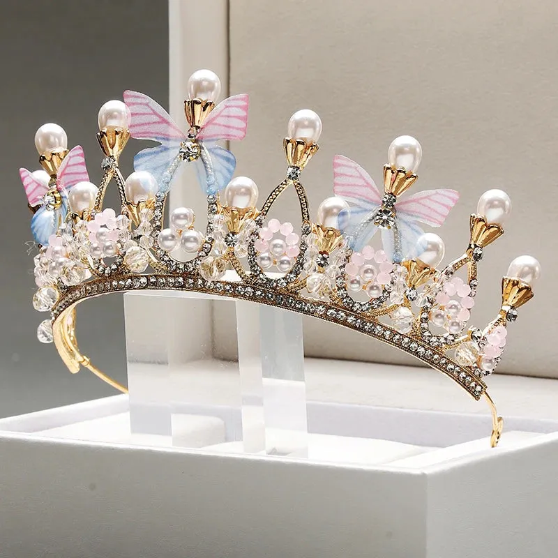 The Pearl Butterfly Tiara