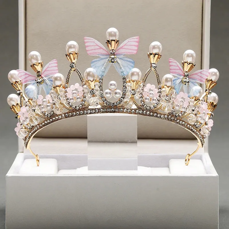 The Pearl Butterfly Tiara