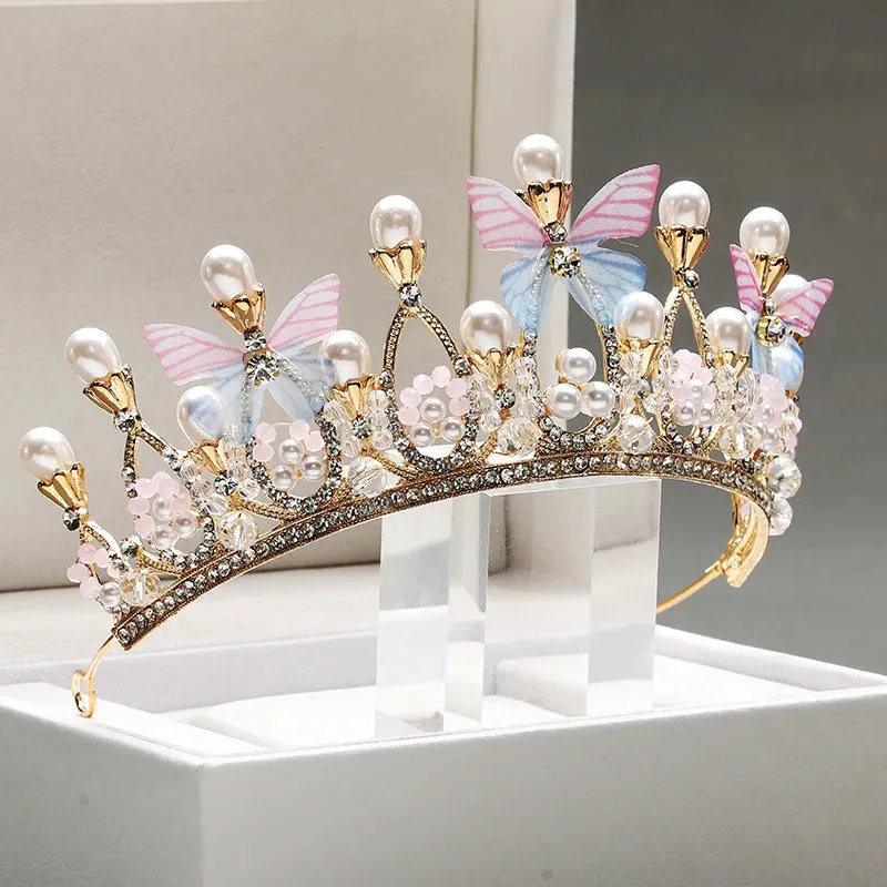 The Pearl Butterfly Tiara