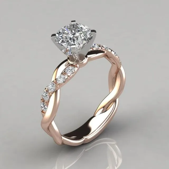 Timeless Diamond Ring - 14K Gold