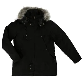 Tough Duck Women's Hydro Parka Work Jacket WJ10 - BLACK