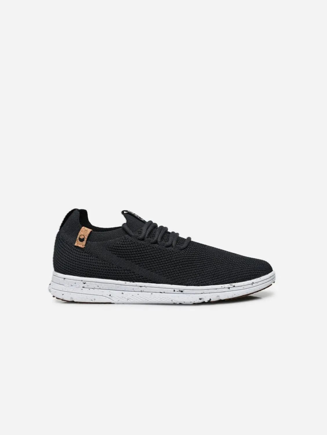 Tsavo Women's Vegan Knit Sneakers | Black