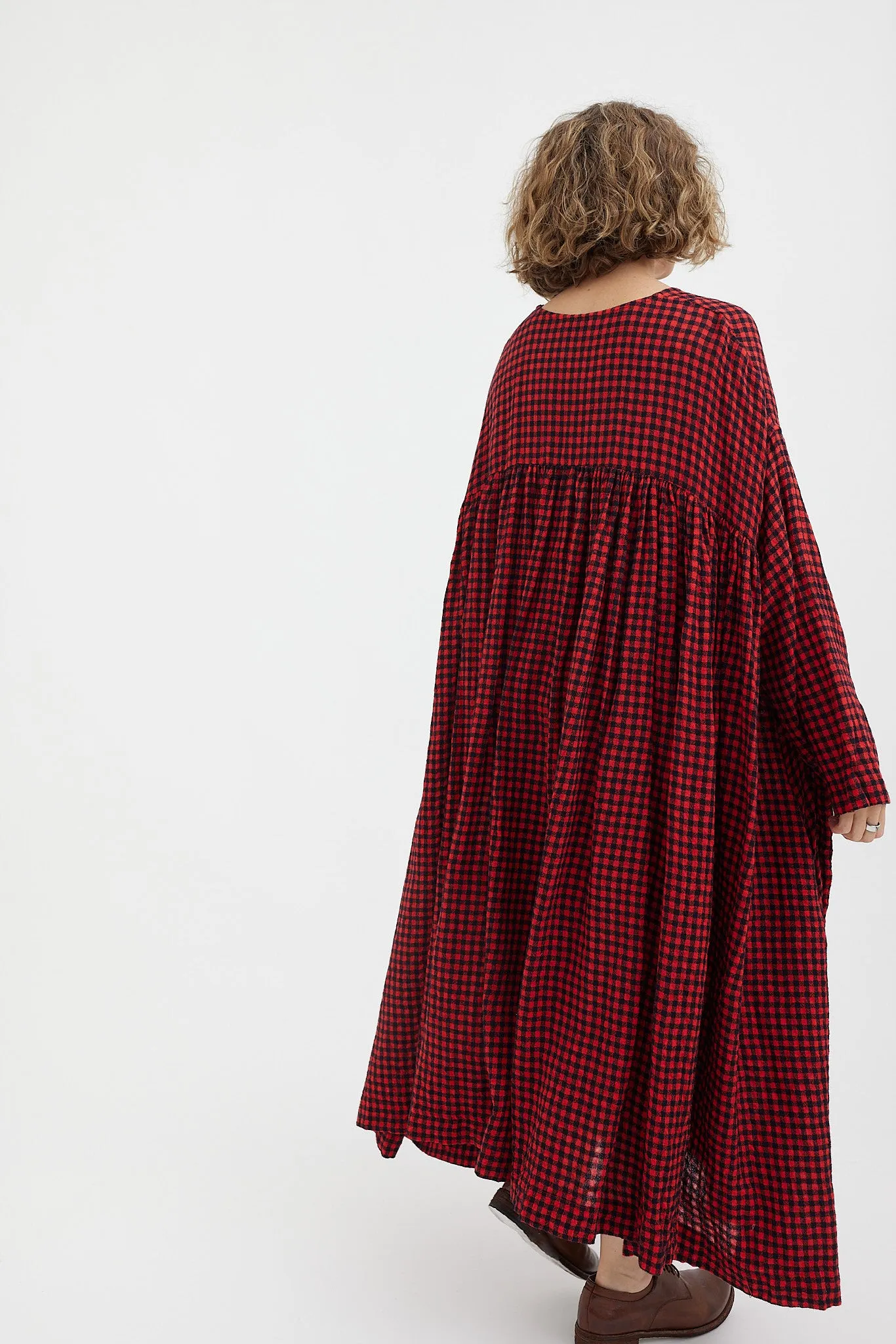 Veritecoeur - L/W Check Dress - VC-2542