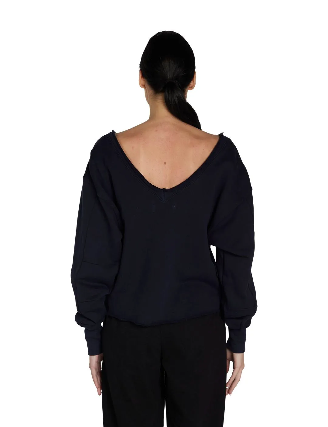 Veronica Double V Roll Neck