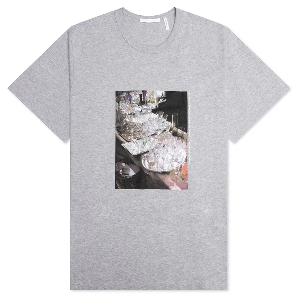 Vienna Postcard Tee - Vapor Heather