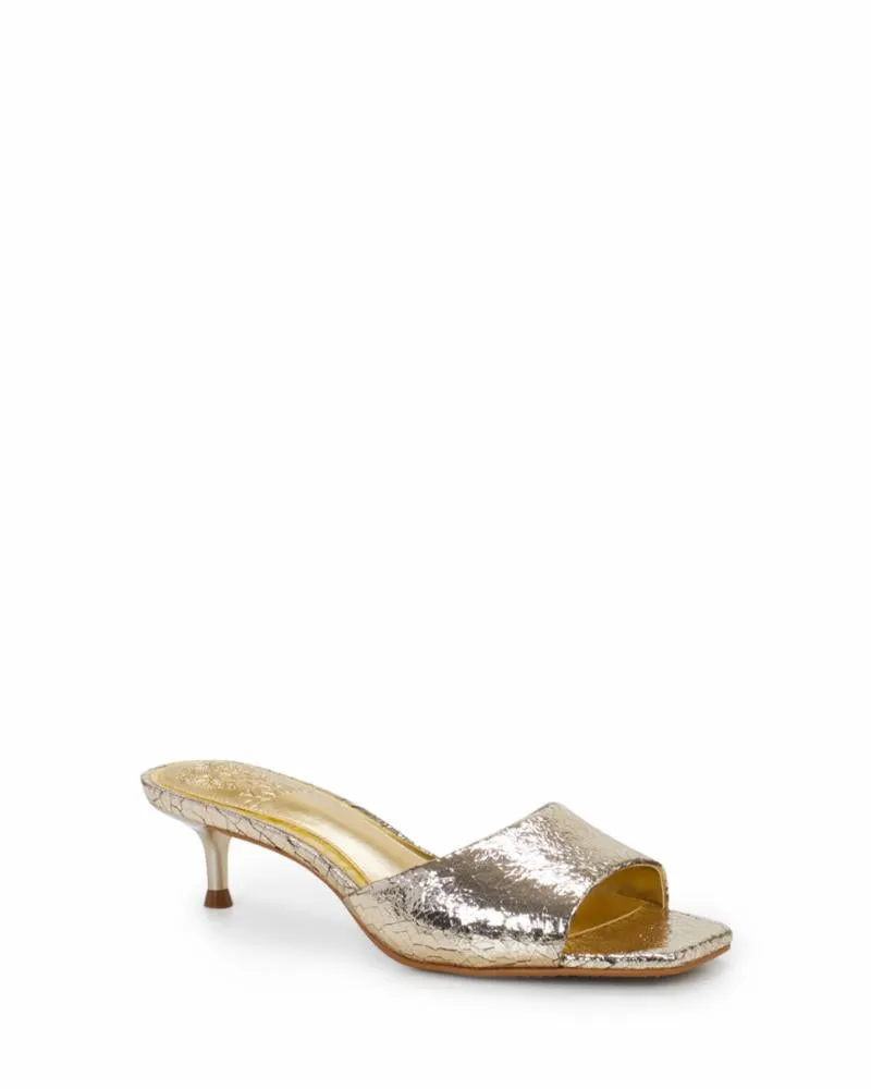 Vince Camuto FAIZA GOLD/CRACKLED TEXTURE MET