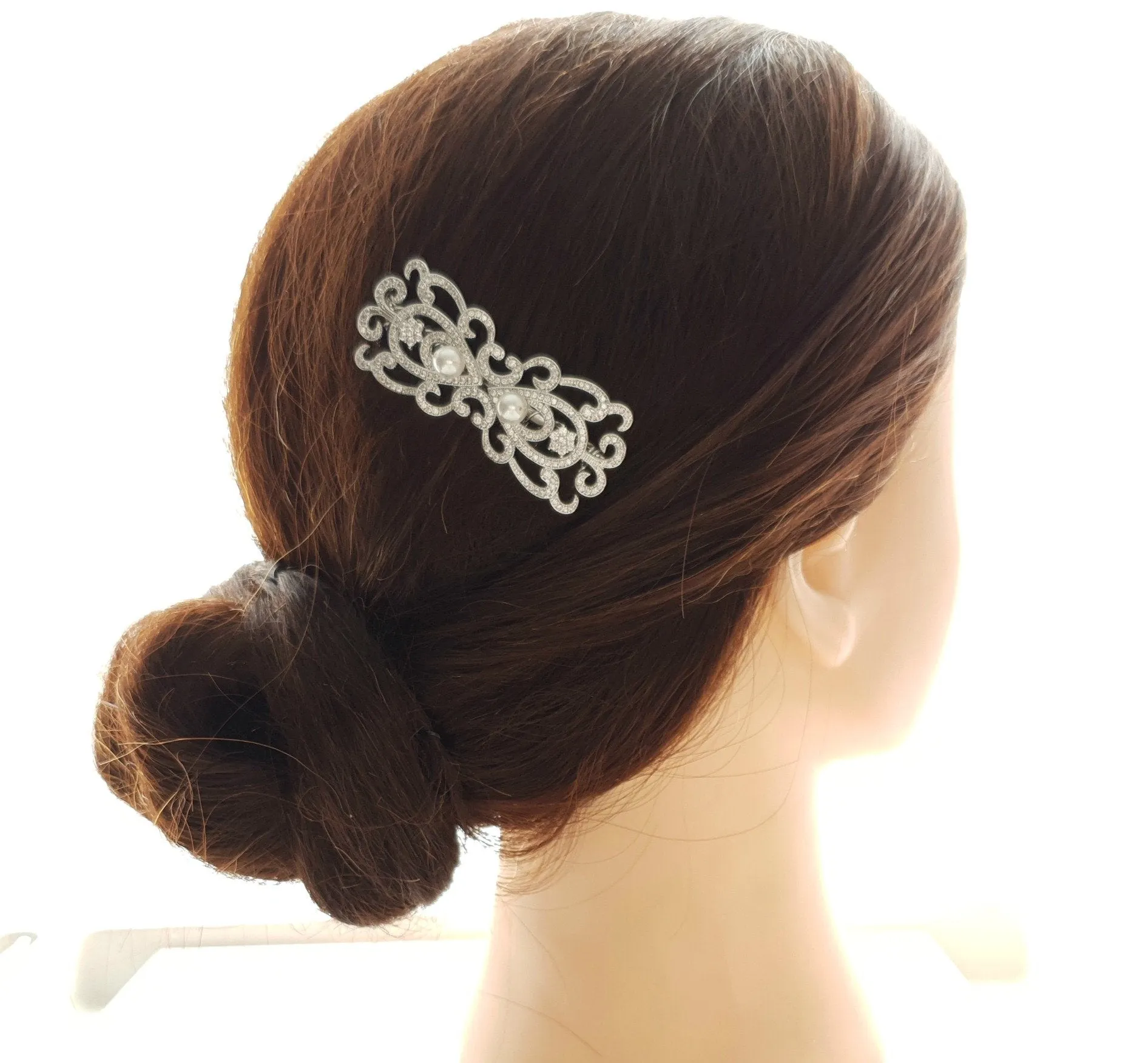 Vintage Bridal Hair Comb-Arletty