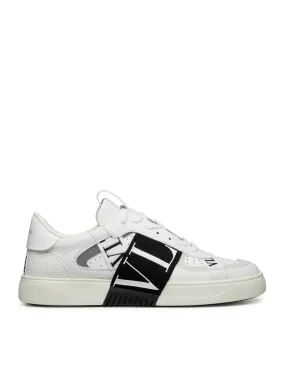 VL7N LOW-TOP SNEAKER IN CALFSKIN AND RIBBONS