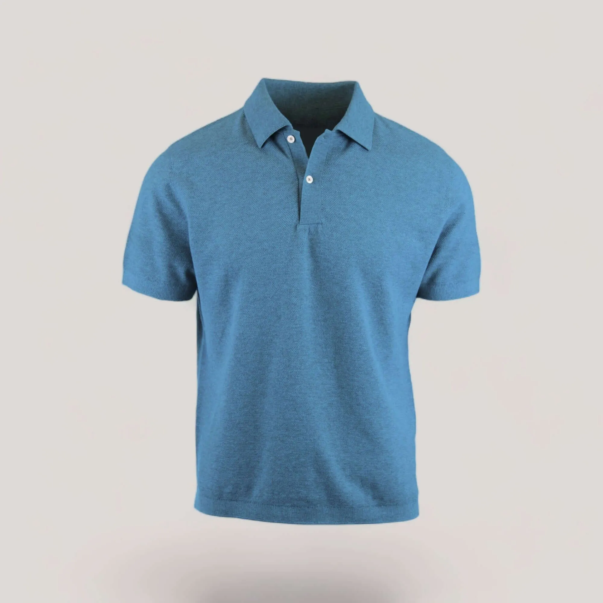 WALLY | Egyptian Cotton Short Sleeve Pique Polo