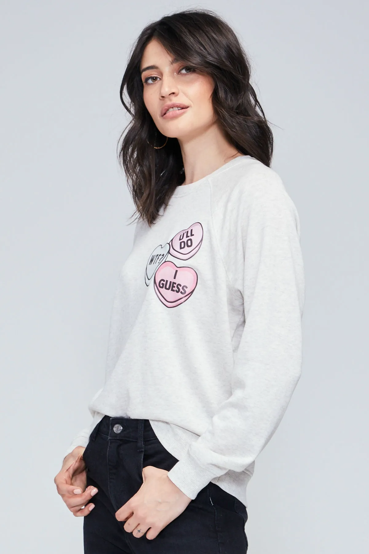 Wildfox Candy Hearts Sommers Sweatshirt