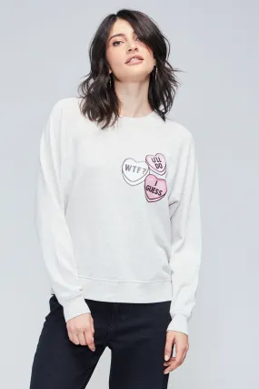 Wildfox Candy Hearts Sommers Sweatshirt