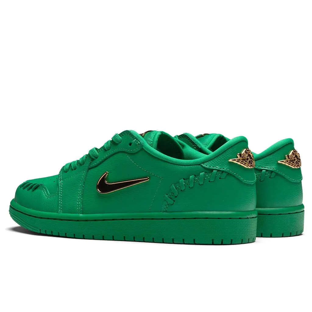 Women's 1 Low Method of Make - Lucky Green/Metallic Gold