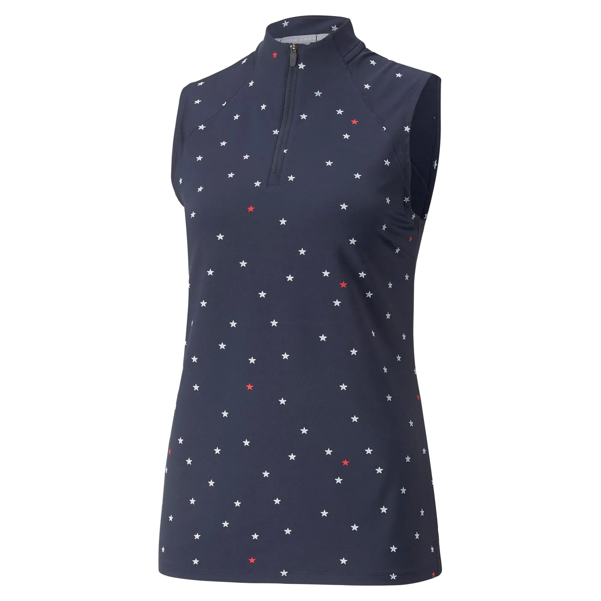 Women's Volition Stars Sleeveless Golf Polo