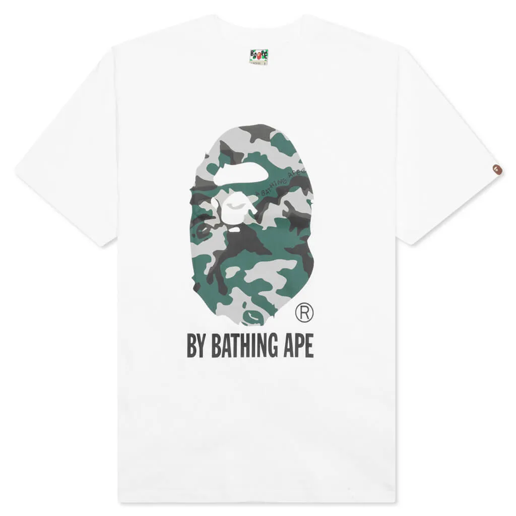 Woodland Camo By Bathing Ape Tee  - White