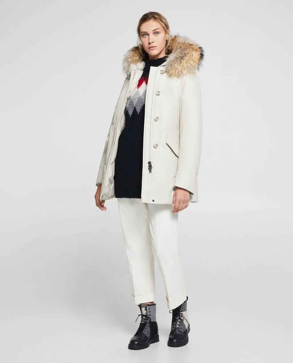 Woolrich Artic Parka Fr White Igloo