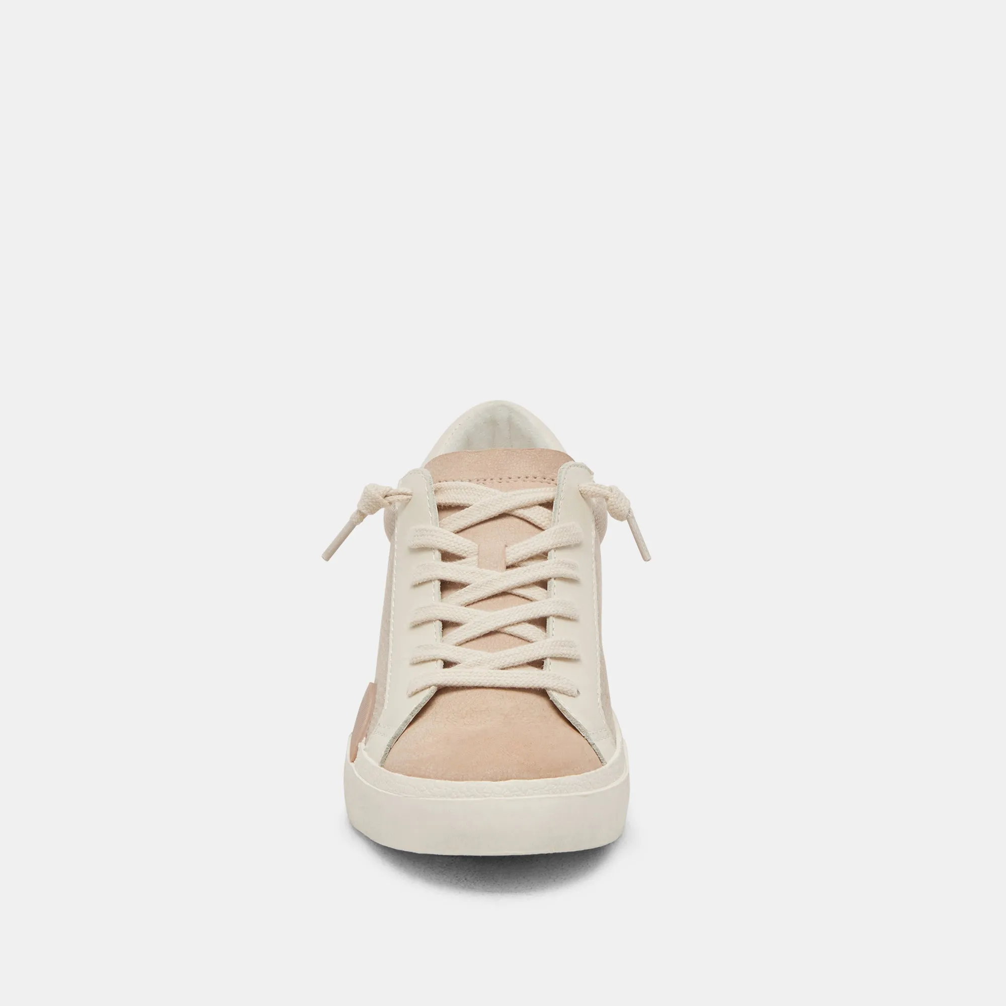 ZINA SNEAKERS WHITE DUNE EMBOSSED LEATHER